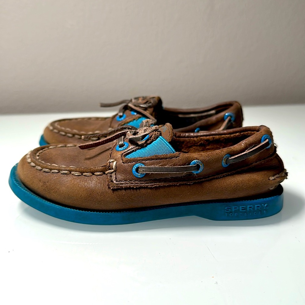 Sperry Top-Sider Kids Boys Boat Shoes Size 9M
